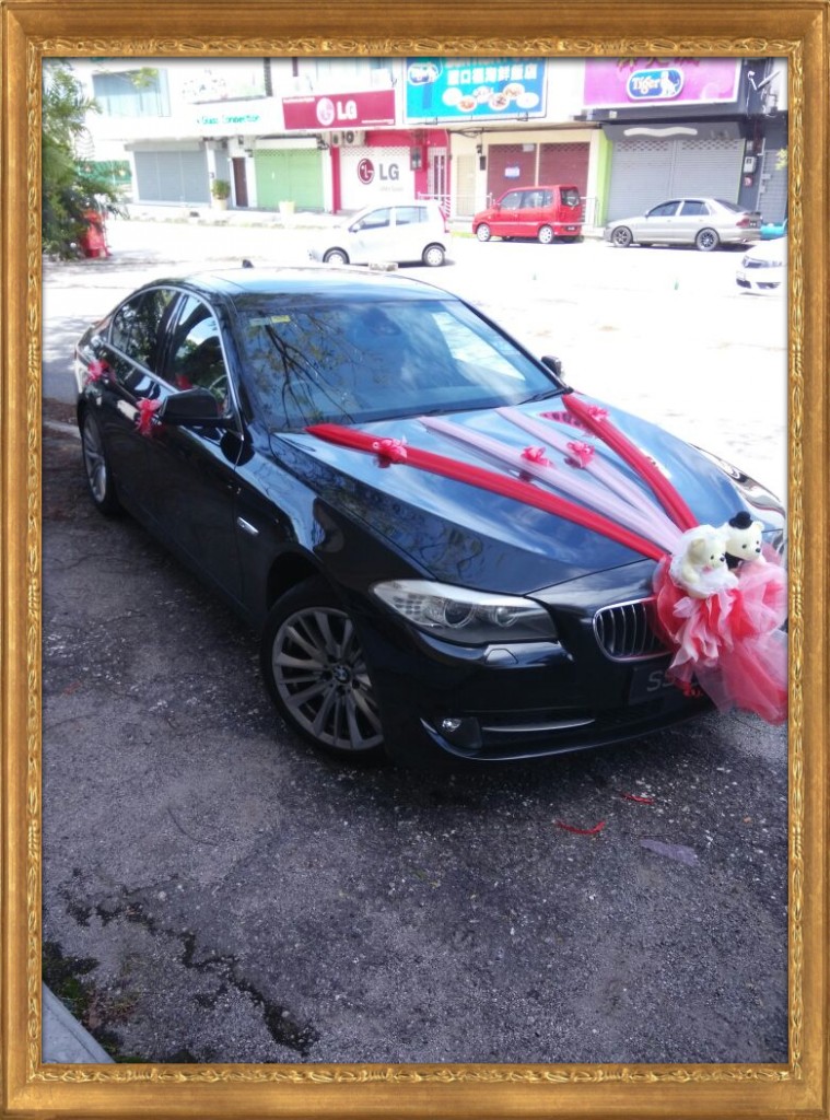 BMW Wedding Car front