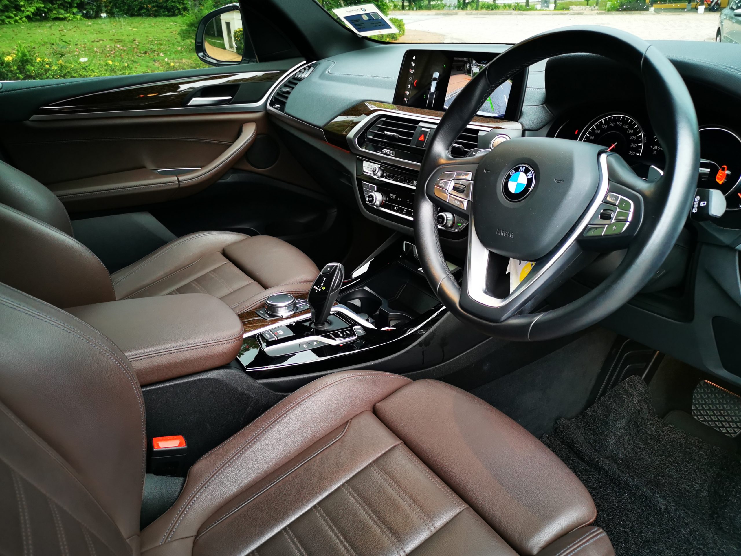 BMW X3 Steering Dashboard