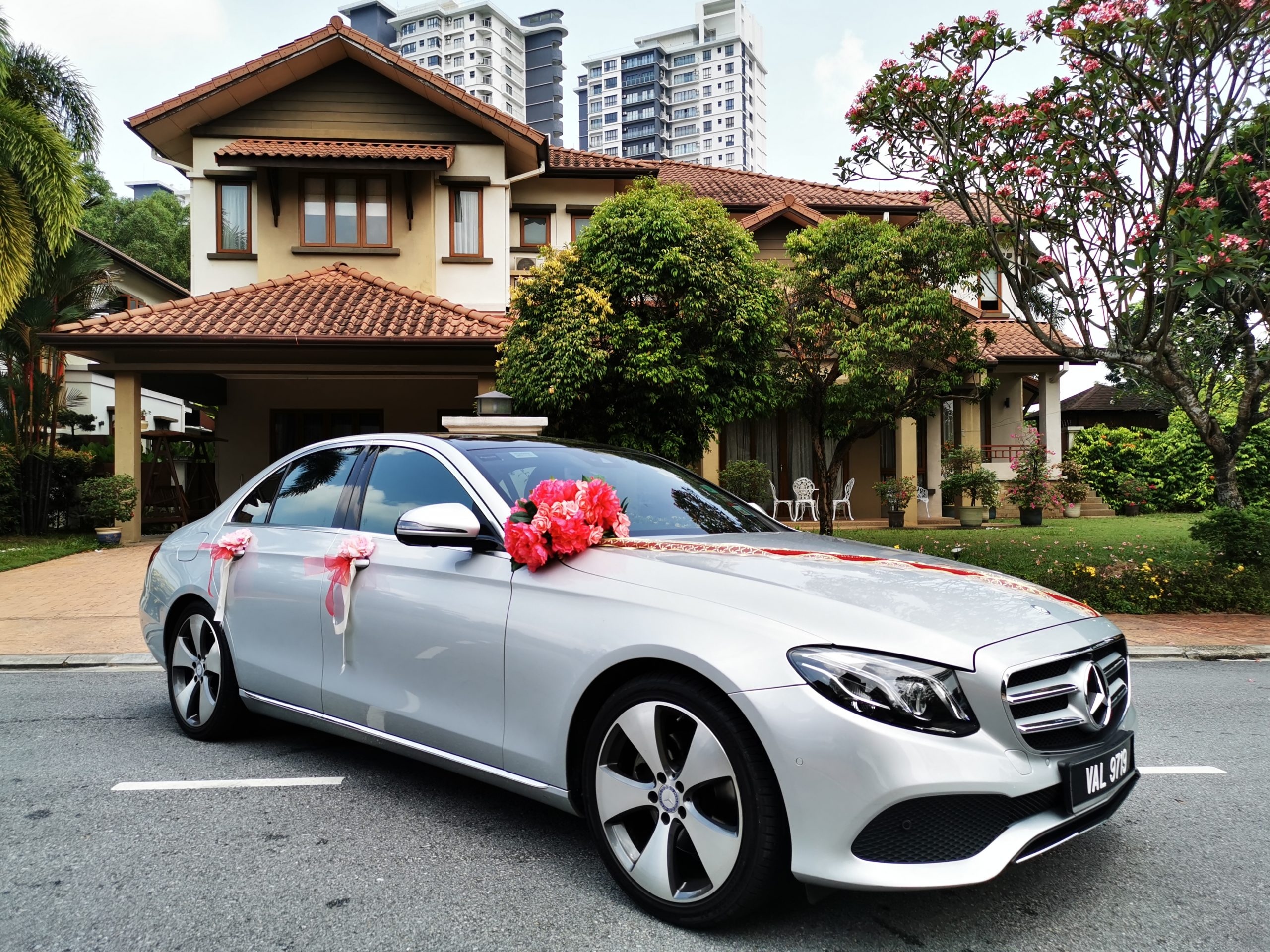 Mercedes E250 side view