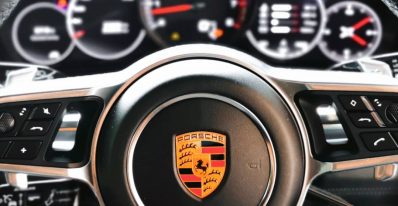 Porsche Steering Wheel Hire While Car In Workshop