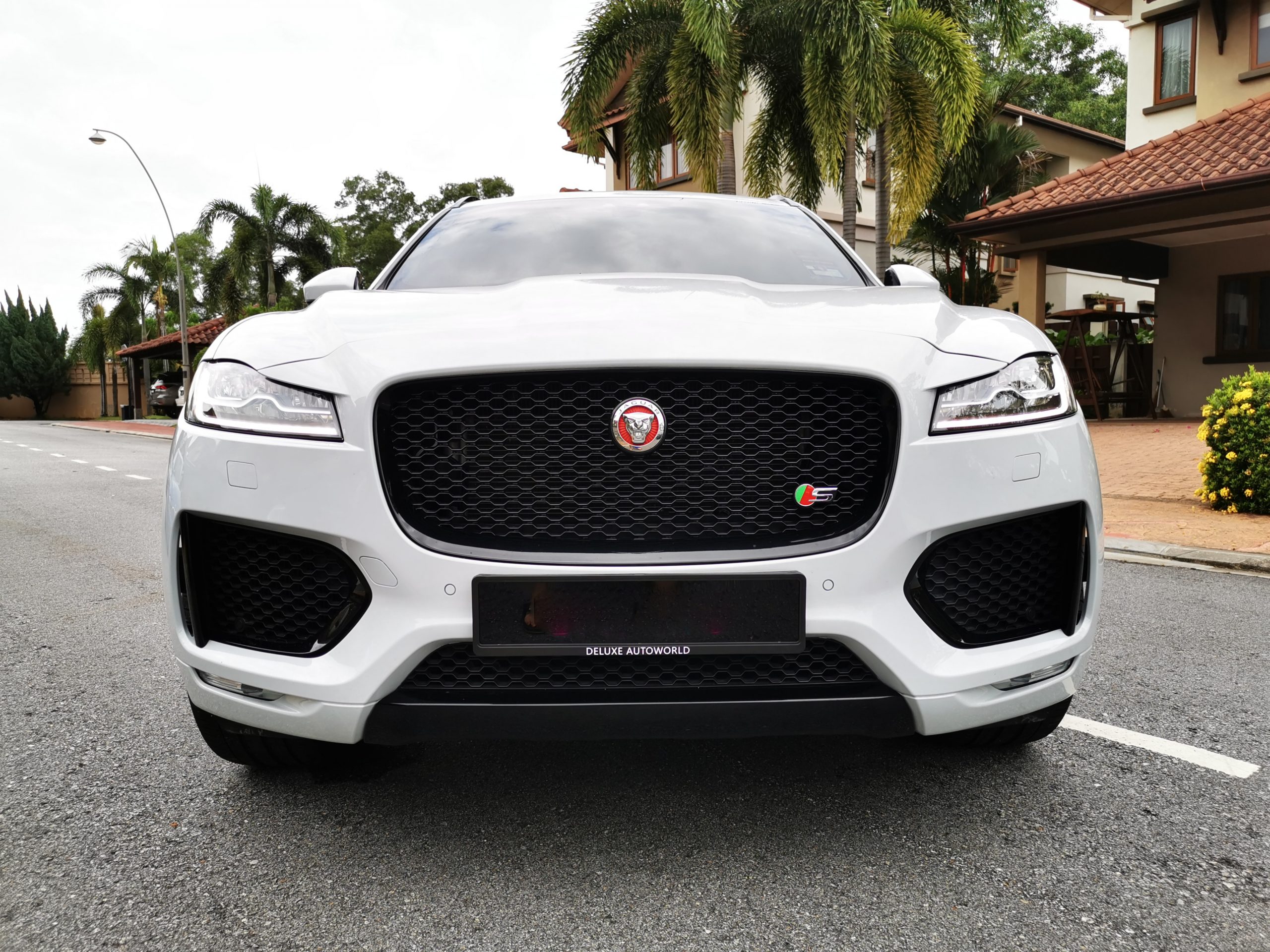 Jaguar F Pace Front View