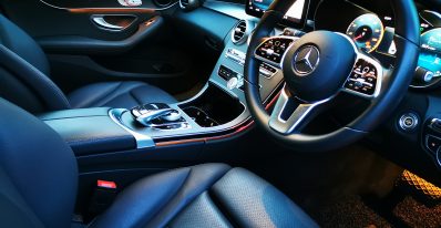 Mercedes C200 interior dashboard