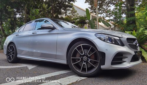 Mercedes C300 W205 Facelifted (Silver)