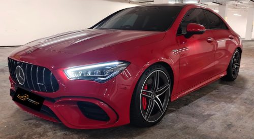 Mercedes Benz CLA45 AMG (Red)