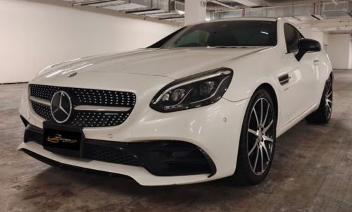Mercedes Benz SLC43 AMG (Silver)