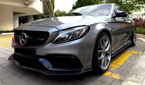 Mercedes Benz C63 AMG (Silver)