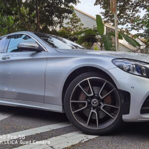 Mercedes Benz C300 W205 Facelifted (Silver)