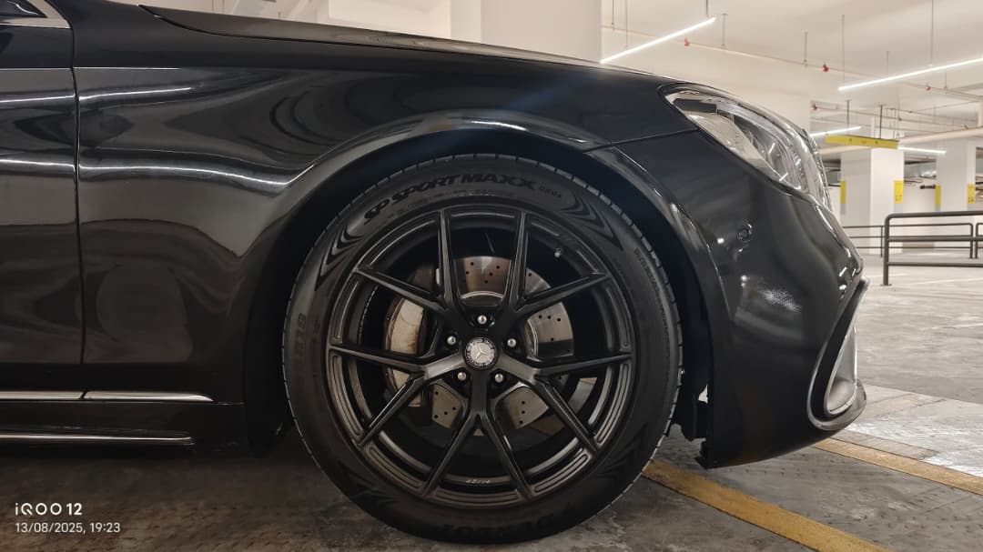 Mercedes Benz S400h (Black) with S63 AMG Bodykit - Image 6
