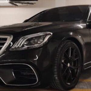Mercedes Benz S400h (Black) with S63 AMG Bodykit