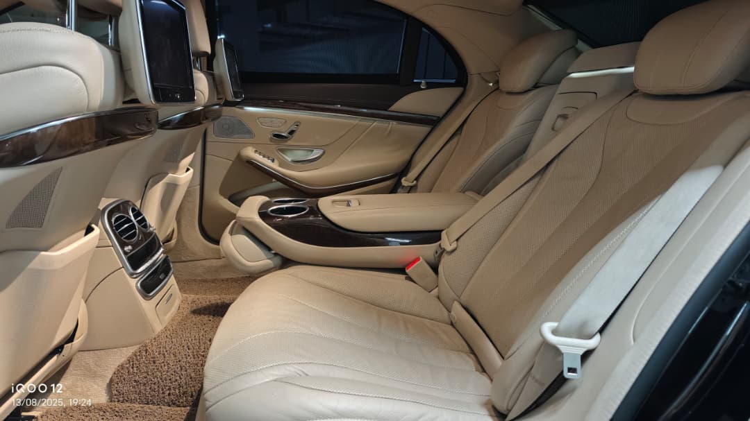 Mercedes Benz S400h (Black) with S63 AMG Bodykit - Image 8