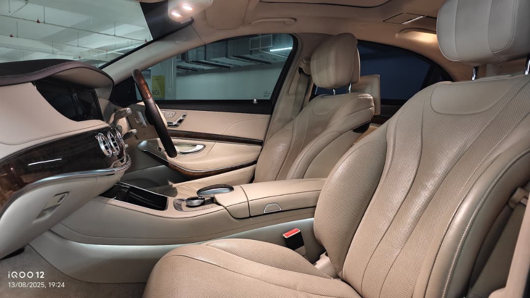 Mercedes Benz S400h (Black) with S63 AMG Bodykit - Image 7