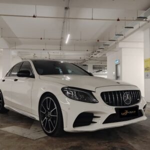 Mercedes Benz C300 W205 Facelifted (White)